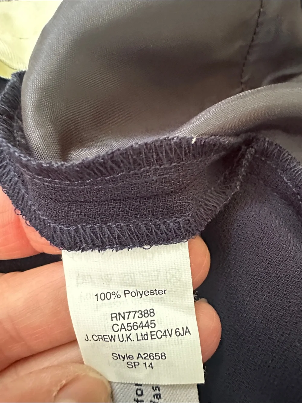 NWT JCrew Women’s Navy Pleated Tailored Shorts